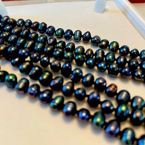 The endless Peacock Pearl necklace MAKE OFFER!